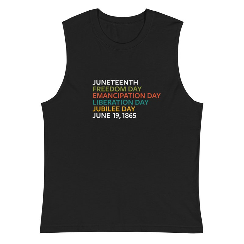 Emancipation Day Muscle Tank Image 1
