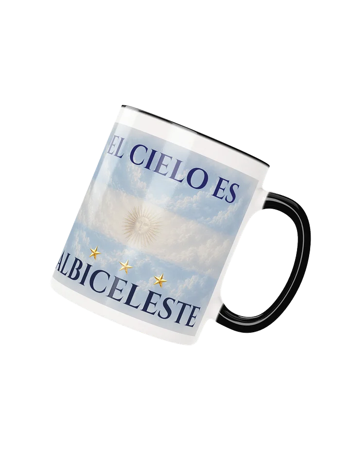 "El Cielo Es Albiceleste" – Argentina Fan Mug product image (3)
