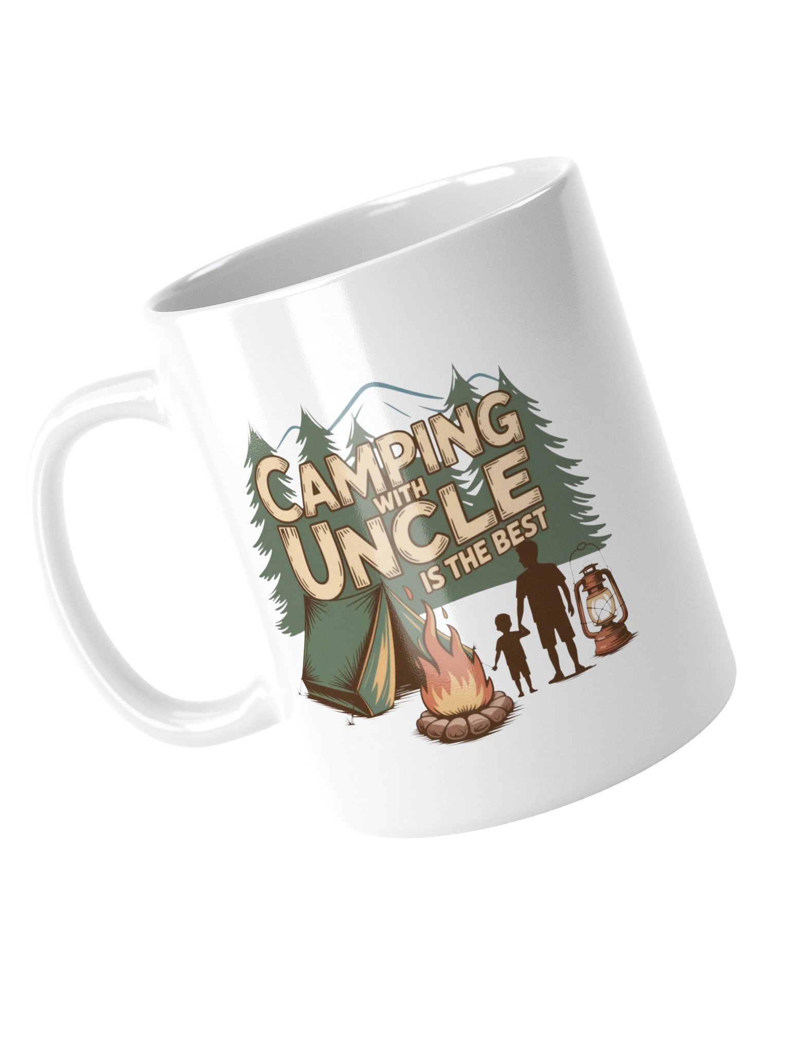 Uncle and Nephew Camping Coffee Mug product image (14)