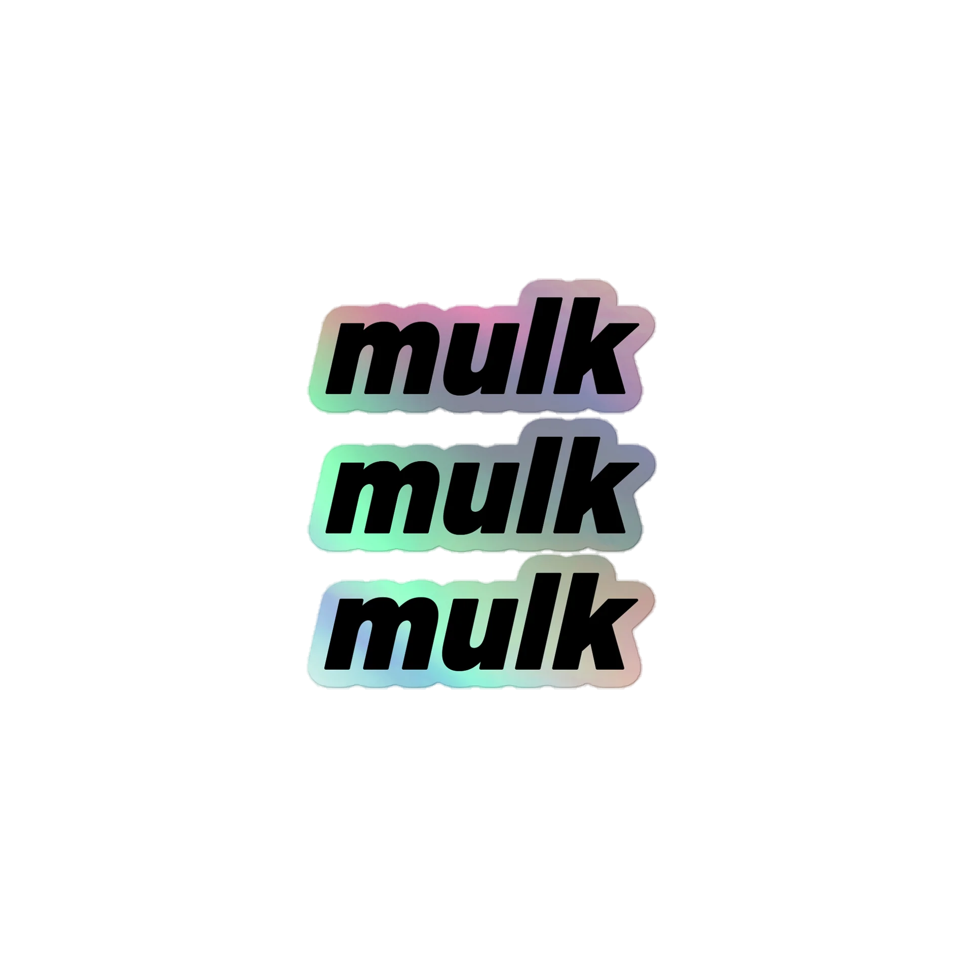 Sticker - mulk - Holo product image (1)