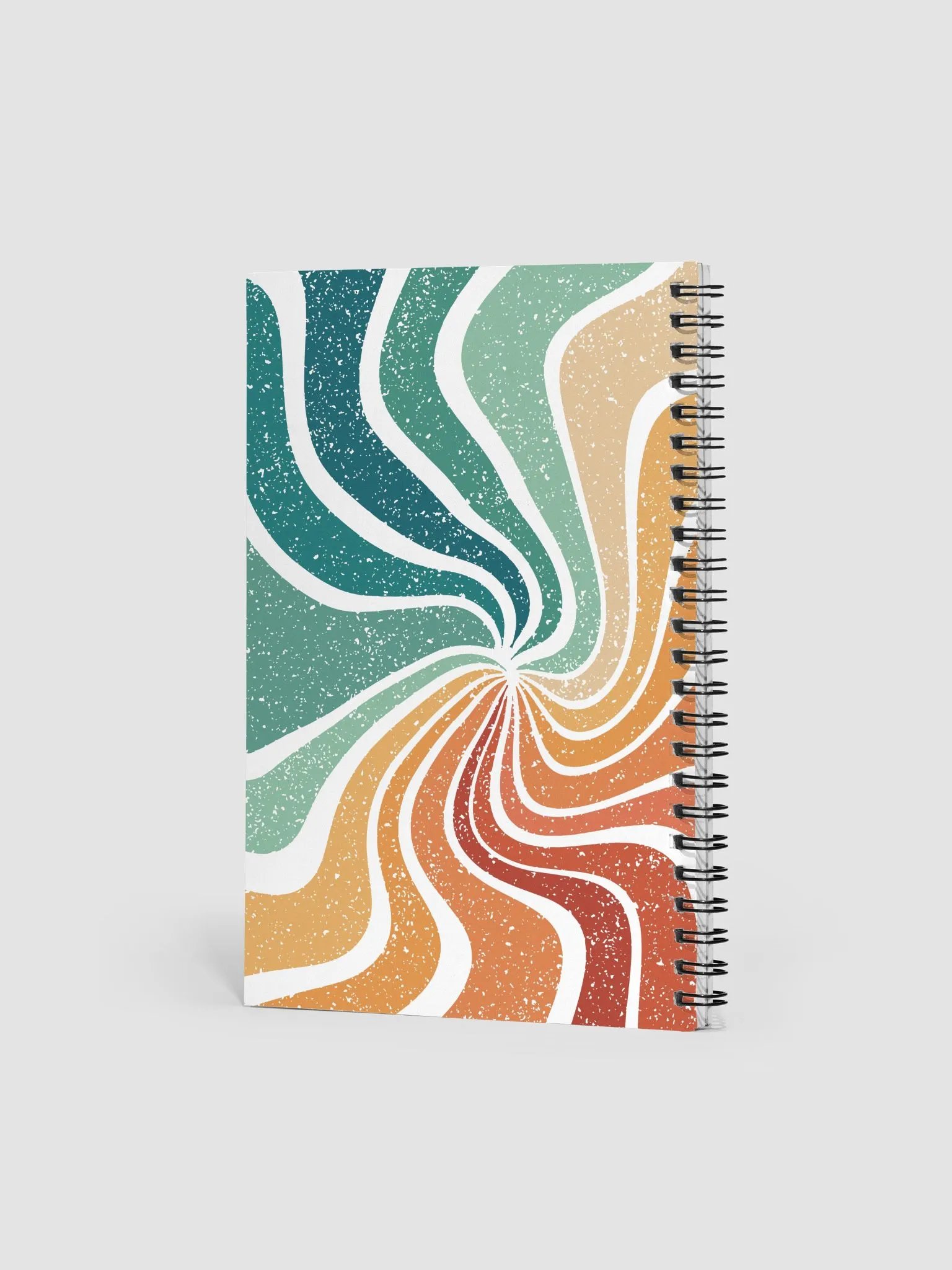 Spectrum Swirls Spiral Notebook product image (2)