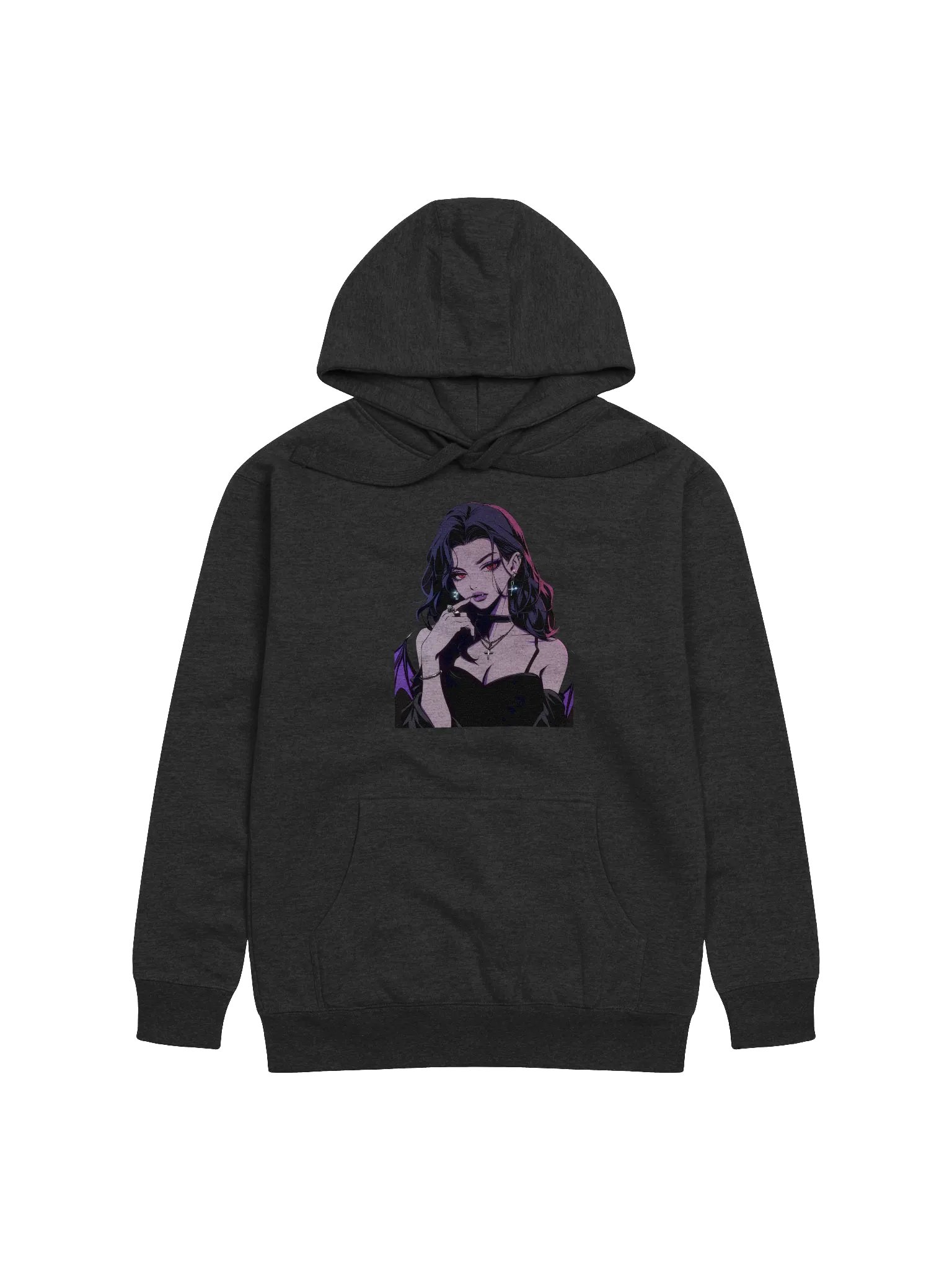 Gothic Elegance Printed Hoodie product image (1)