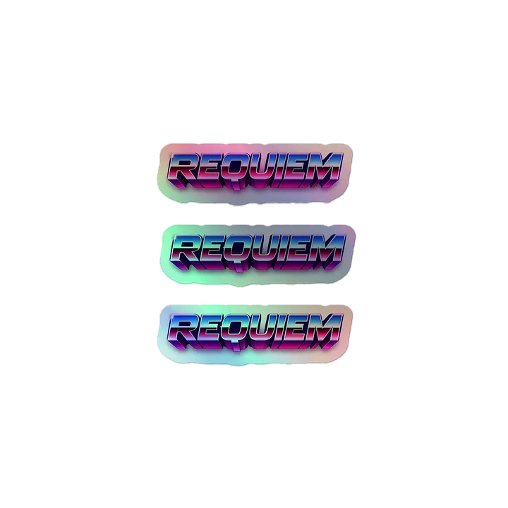 Requiem Holofoil Sticker Sheet product image (1)