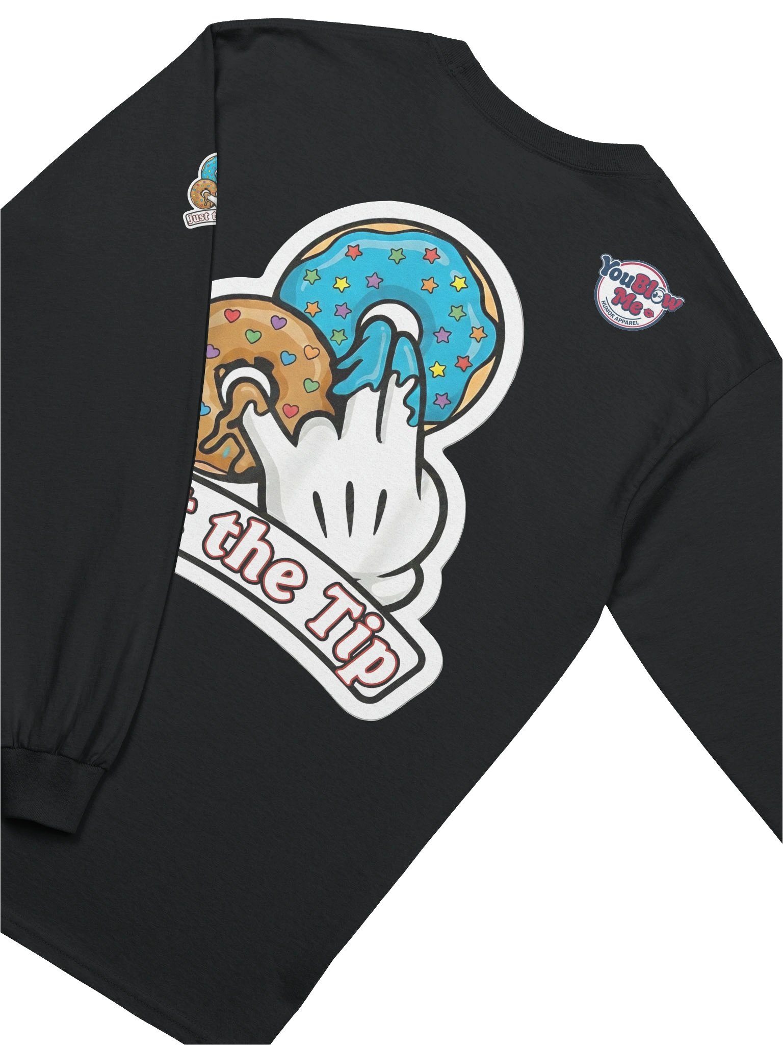 Just The Tip - Custom Long Sleeved Shirt - Double Sided - 8 Colors product image (4)