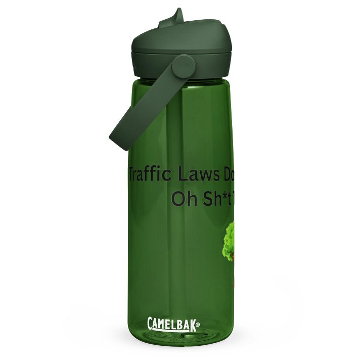 Oh Sh*t There's a tree Water Bottle product image (1)
