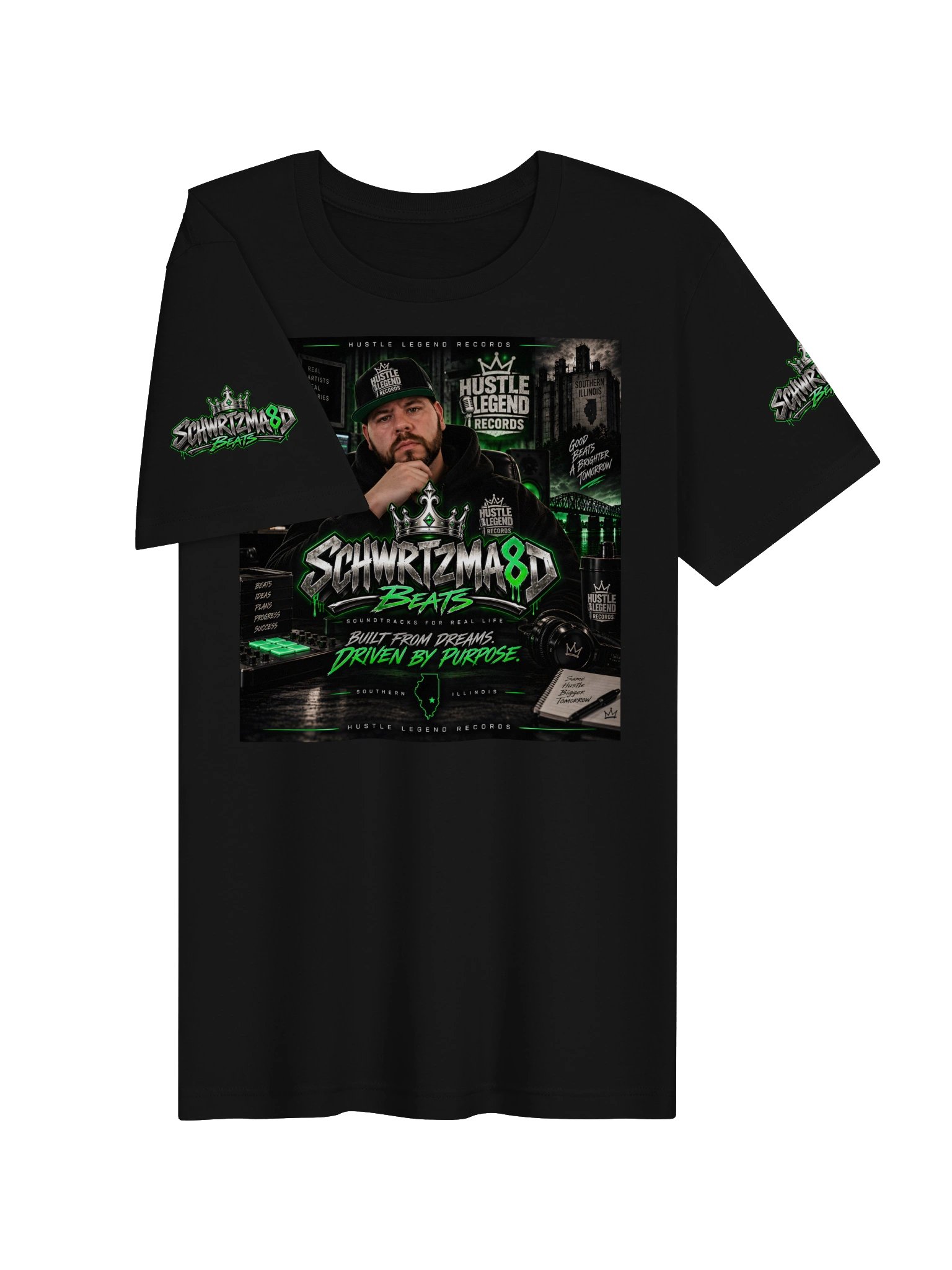 SCHWRTZMA8D BEATS Bella+Canvas Unisex Supersoft T-Shirt product image (3)