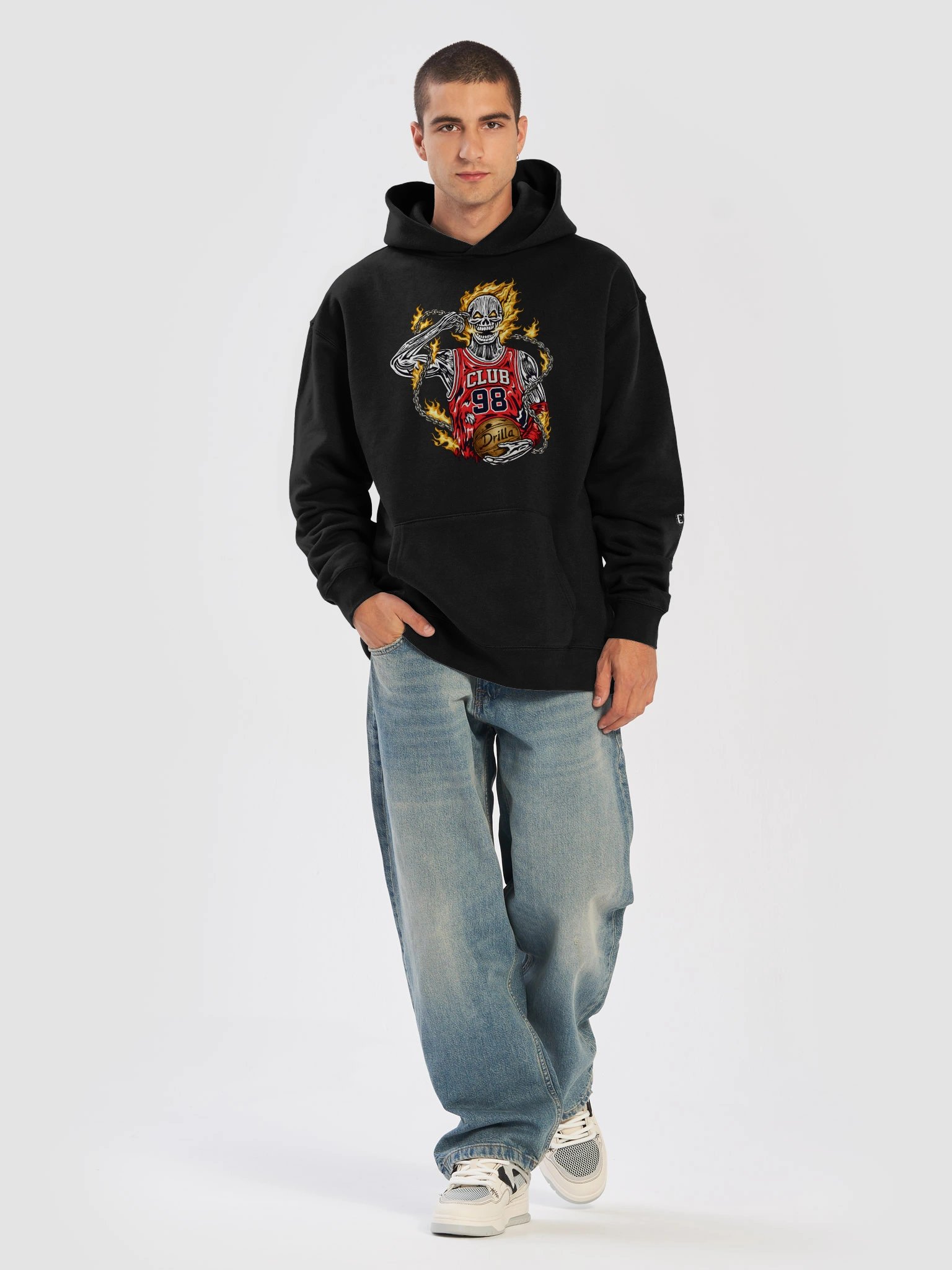 Flame Oversized Hoodie product image (24)