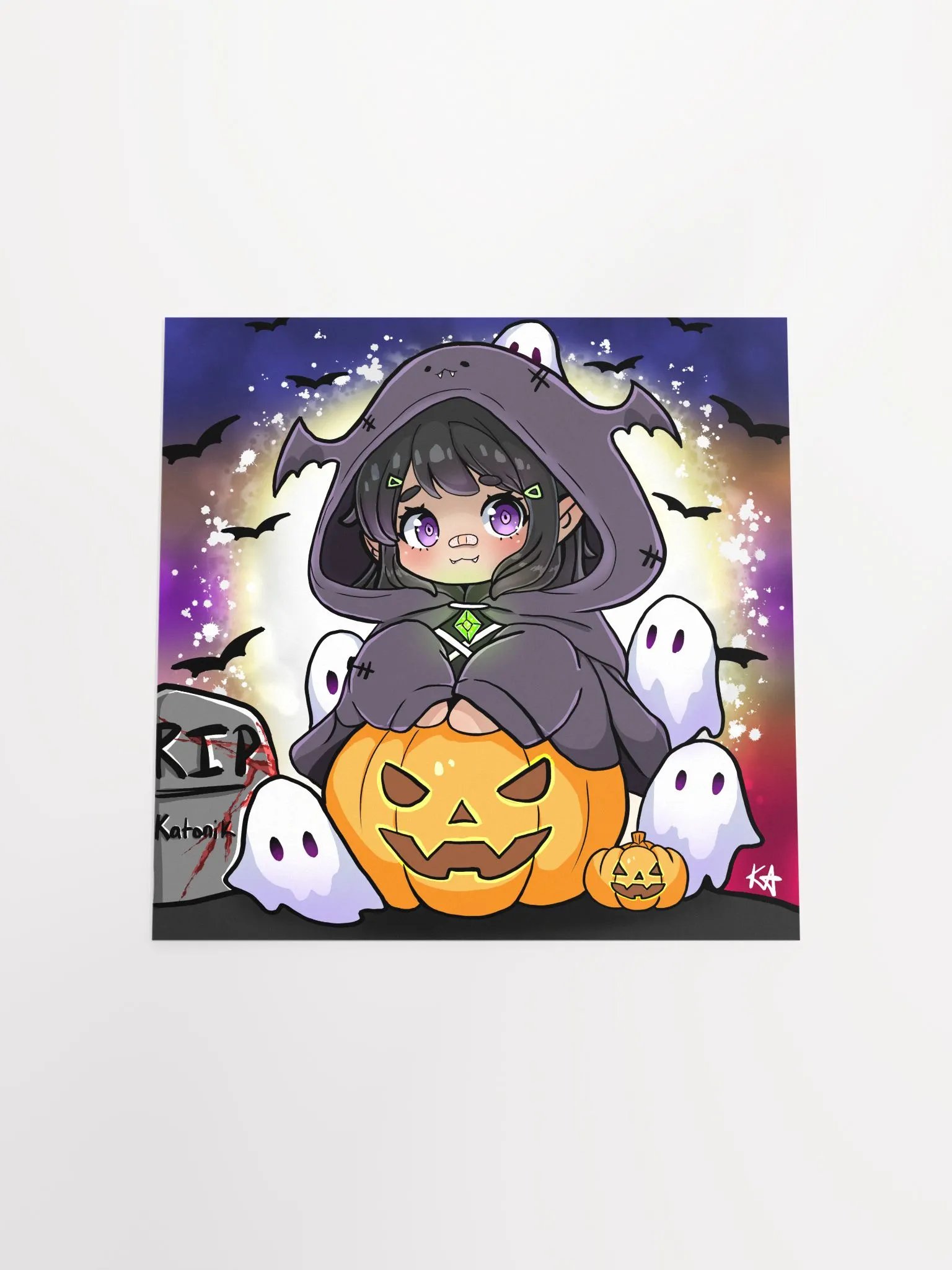 Halloween Bat Poster product image (4)
