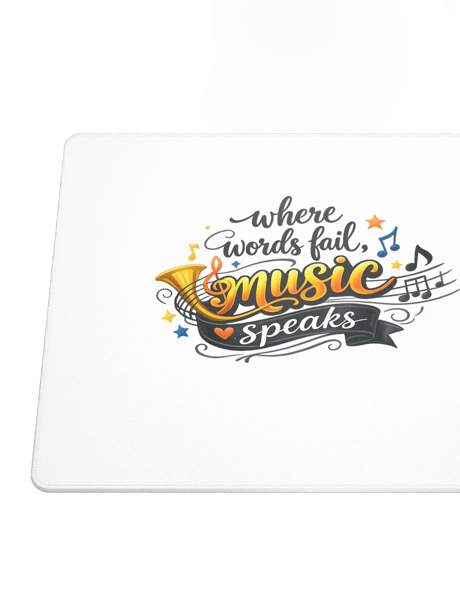 Music Speaks Mousepad product image (4)