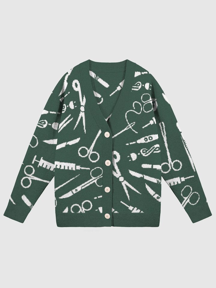 scalpel sweater (pine) product image (1)