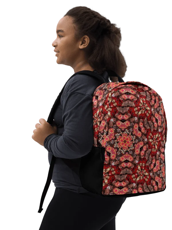 Kaleidoscope Bloom All-Over Print Backpack product image (2)
