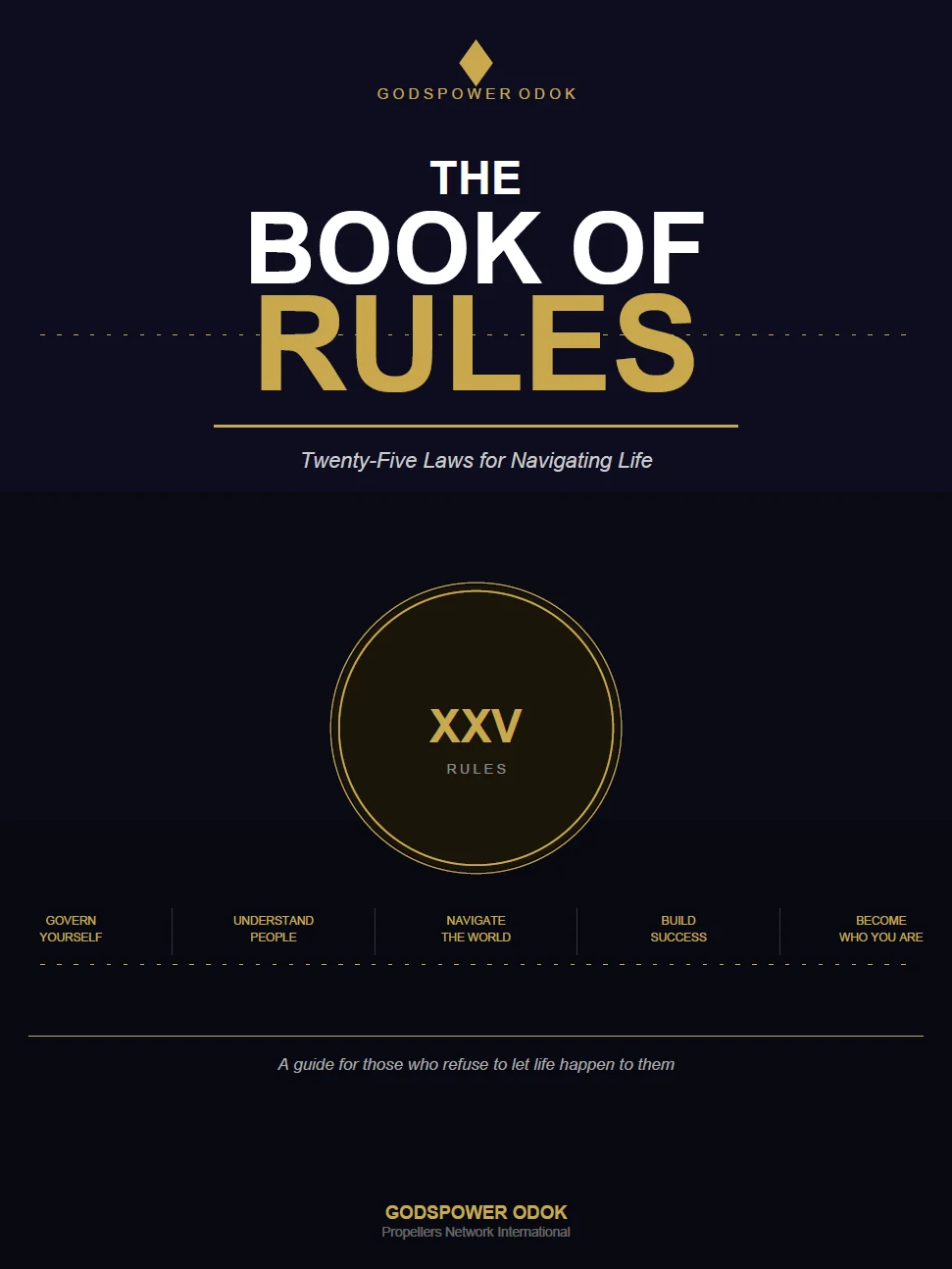 The Book of Rules by Godspower Odok product image (1)