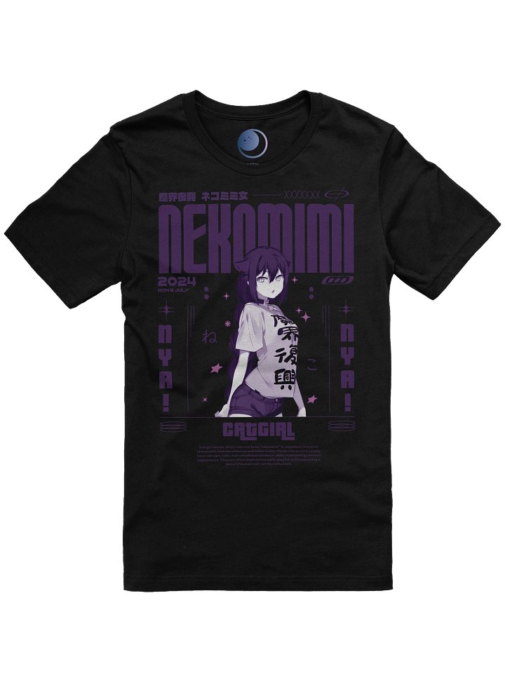 Purple Neko Tee product image (1)
