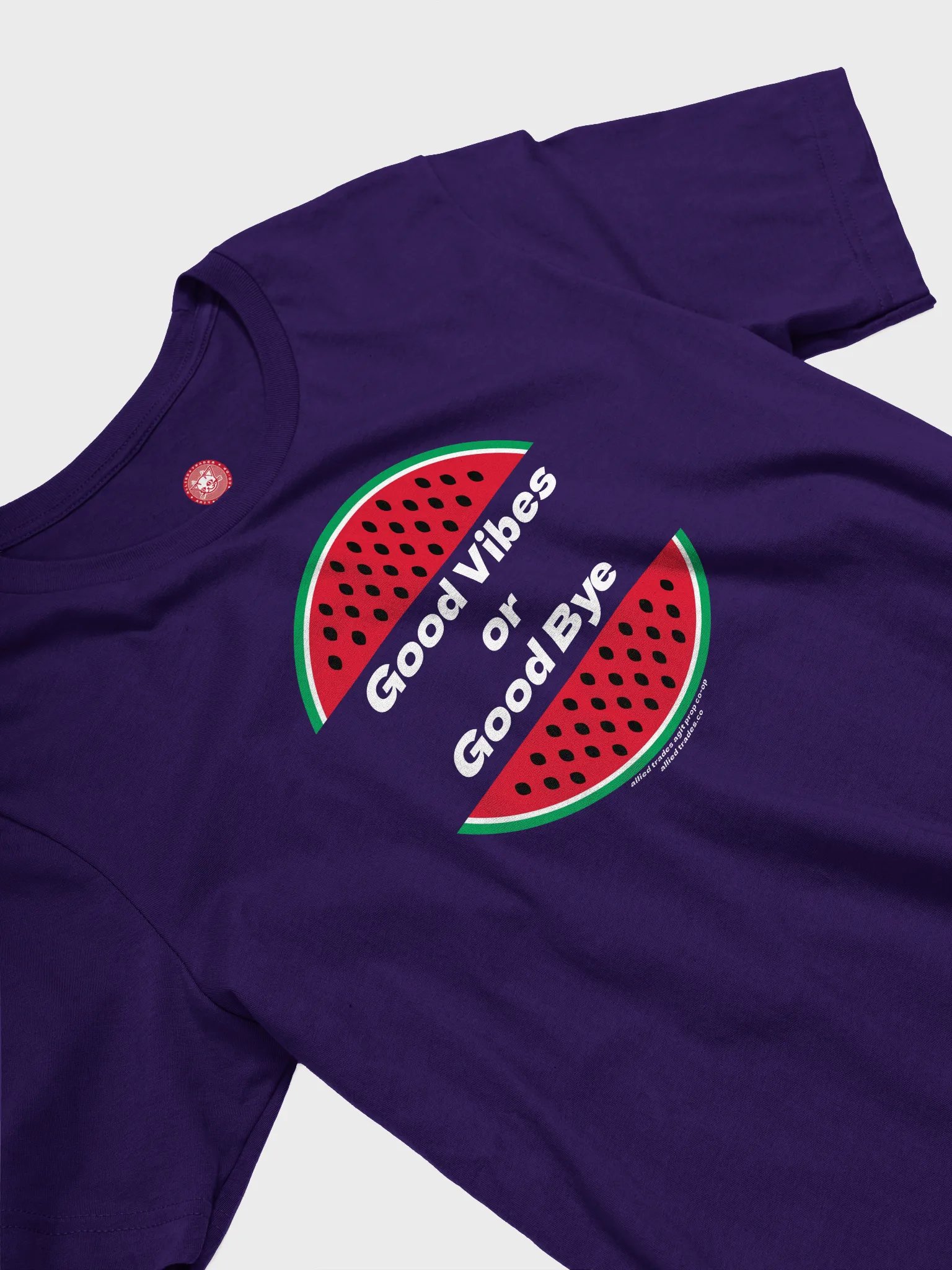 Good Vibes or Good Bye Watermelon Tee product image (3)