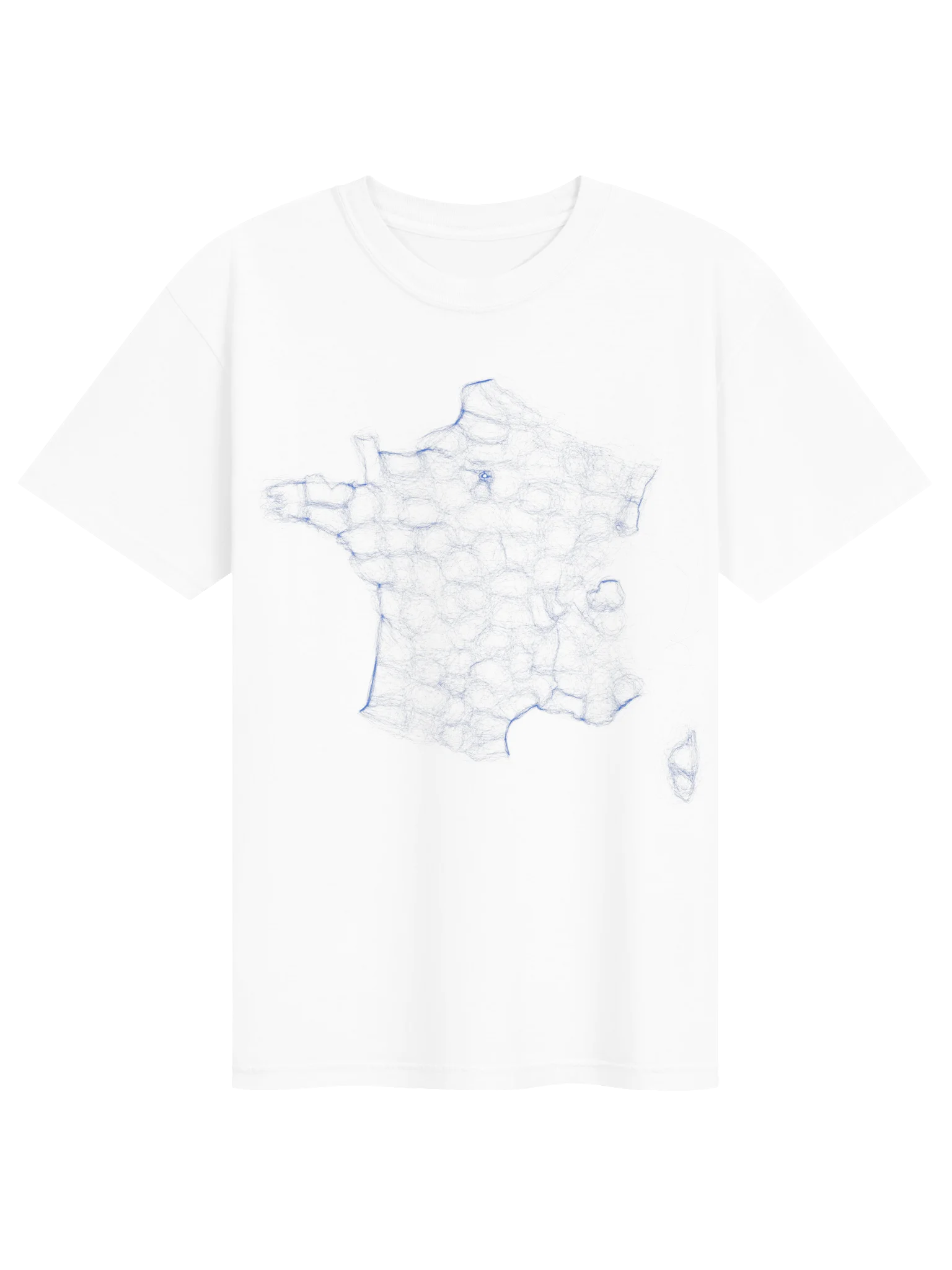 Tee - La France par cœur (5000 drawings)