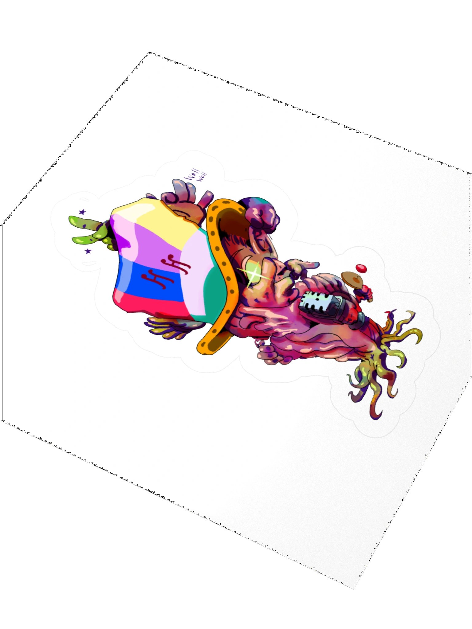 Slime Hatter Sticker product image (3)