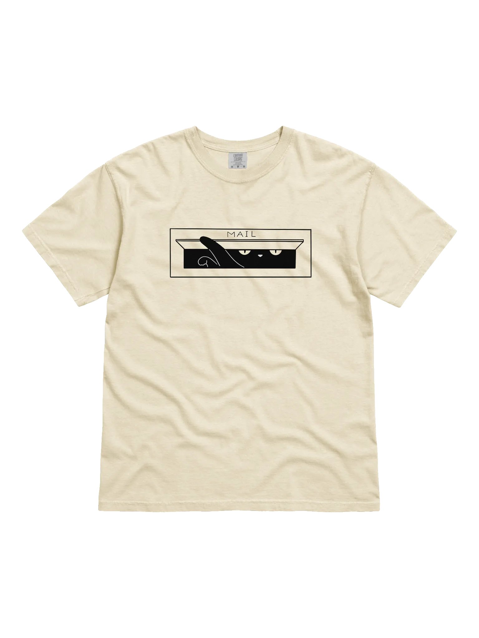 Funny Cat Mail Slot T-Shirt – Peekaboo Kitty Tee product image (3)