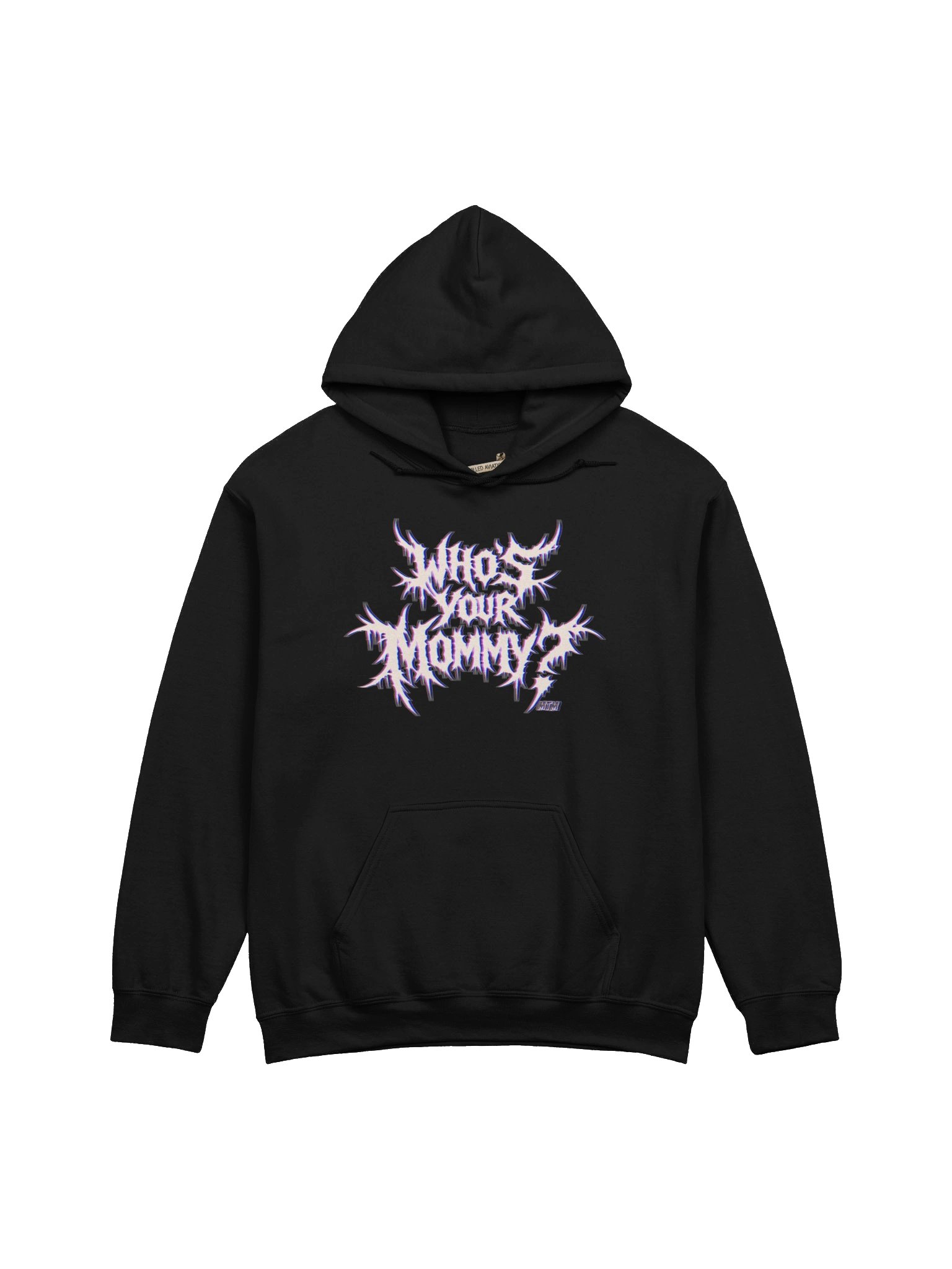 "Who's your Mommy?" Reese Edition Uncontrolled Garage x Mini Truck Mommy — Black Hoodie product image (1)
