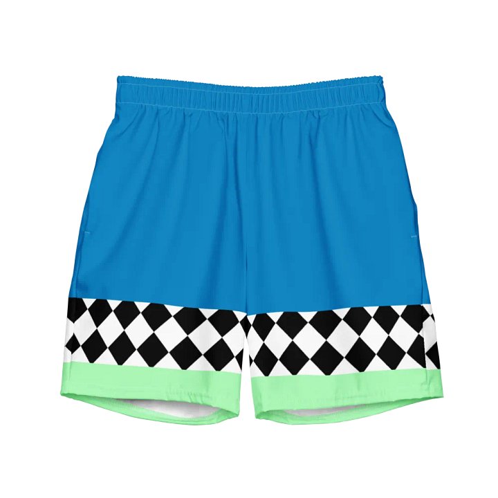 Swim Shorts {harley stripe teal} product image (2)