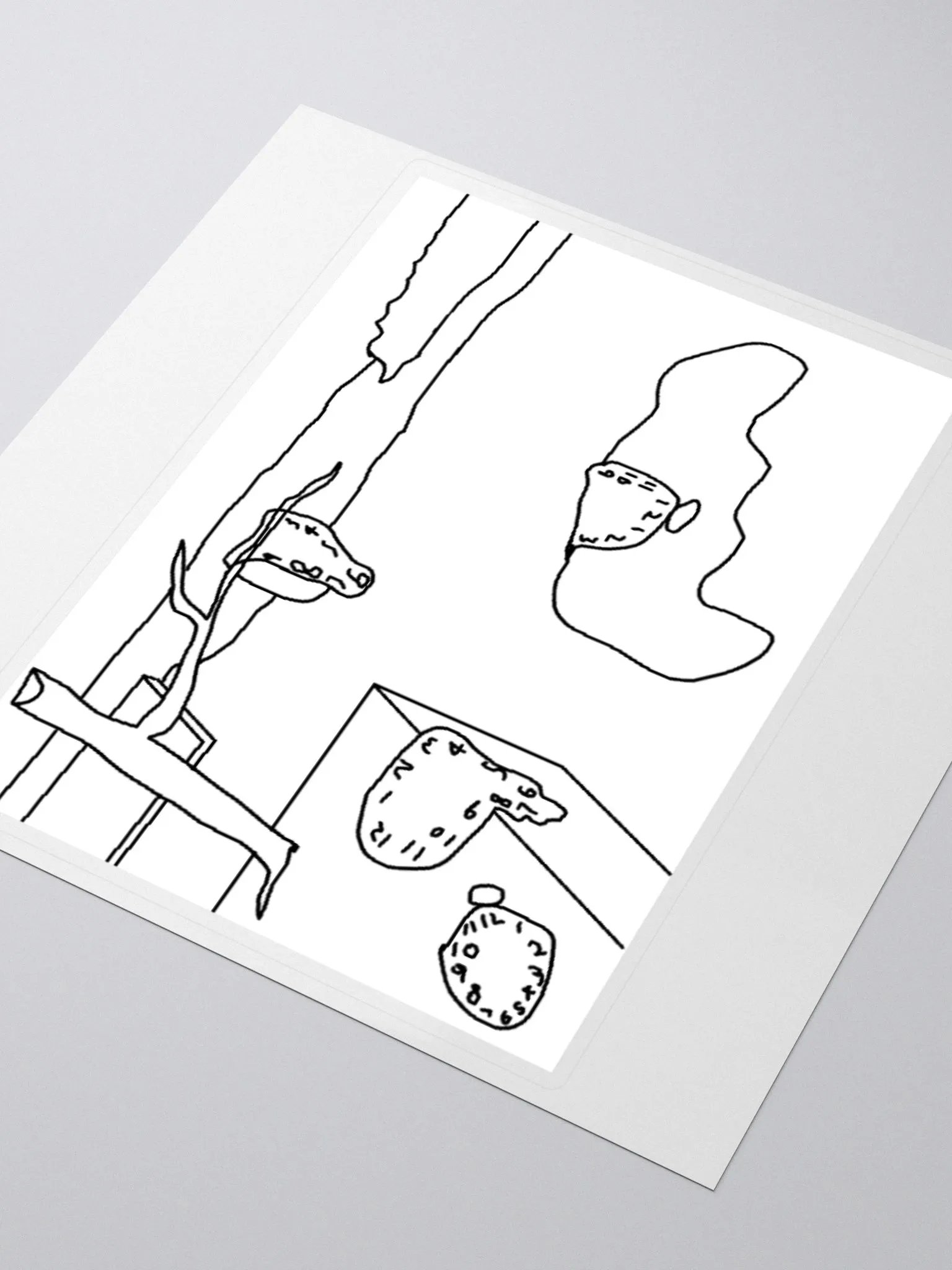 Persistence of Memory Sticker product image (3)