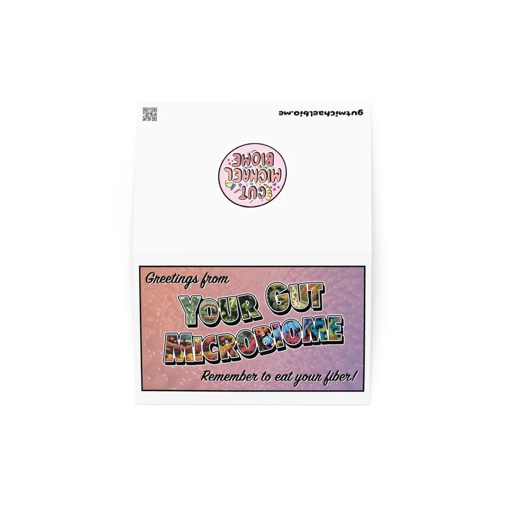 Greetings from your gut microbiome (postcard) product image (2)