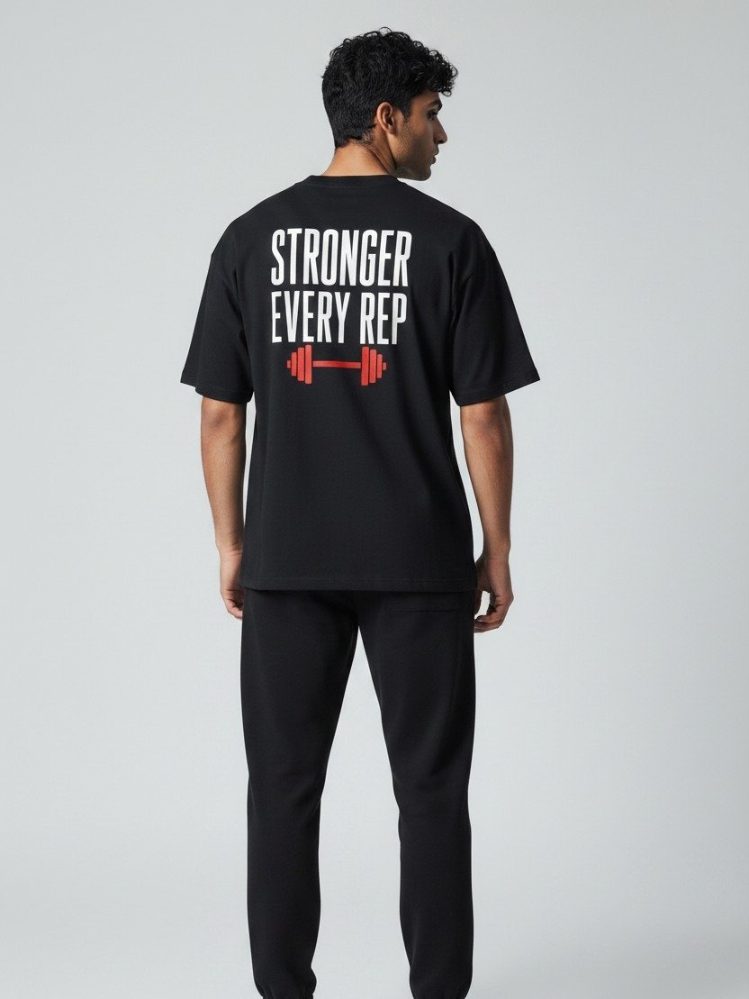 Stronger Every Rep Garment-Dyed Heavyweight Tee product image (1)