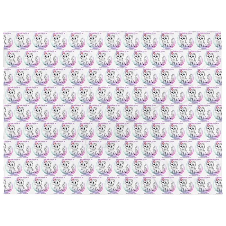 KC, Hold the Fck Up (kitty), Blanket product image (1)
