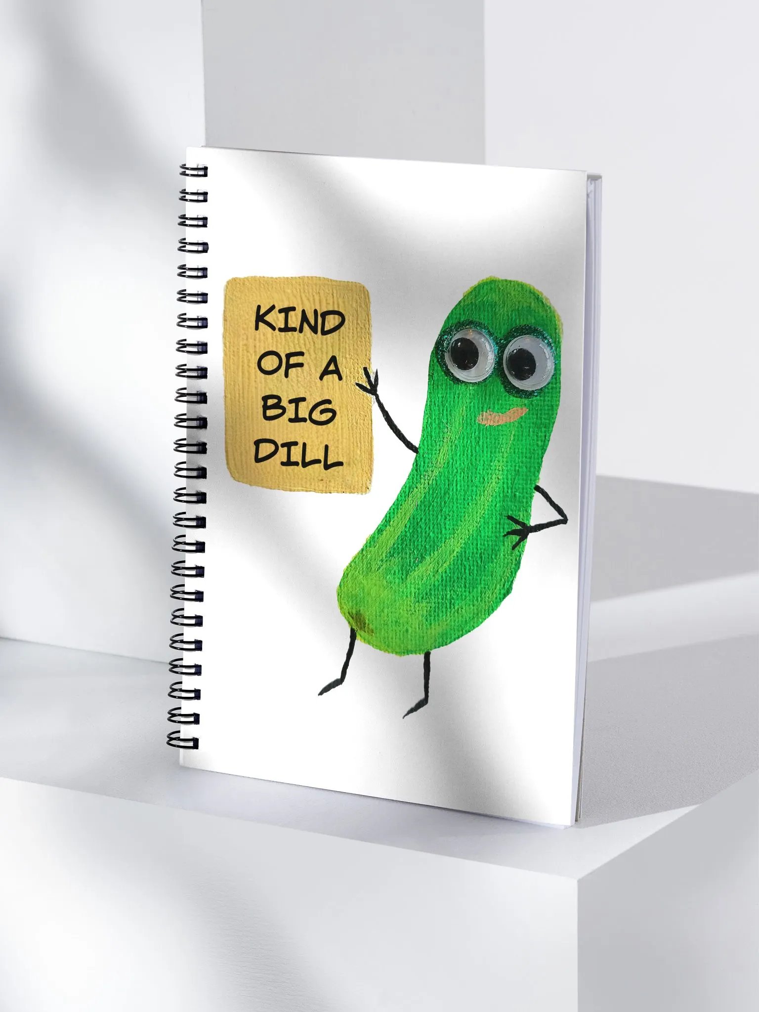 Kind of a Big Dill Spiral Notebook Journal product image (4)