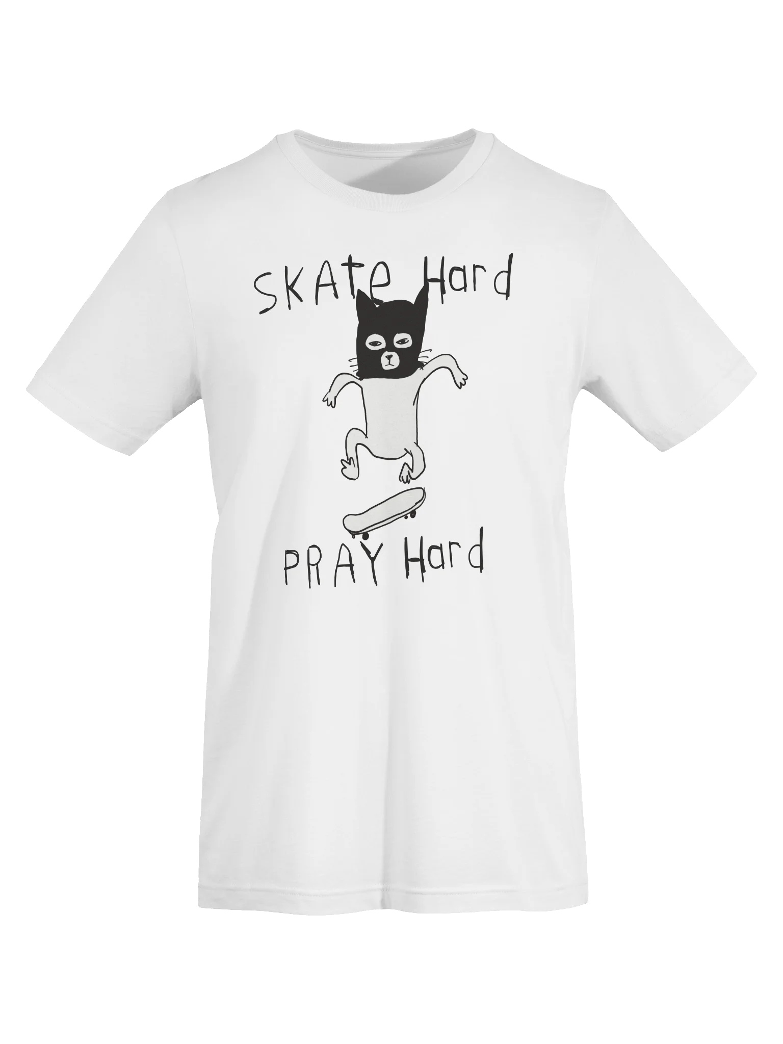 Skate hard Pray hard Statement Tee product image (7)