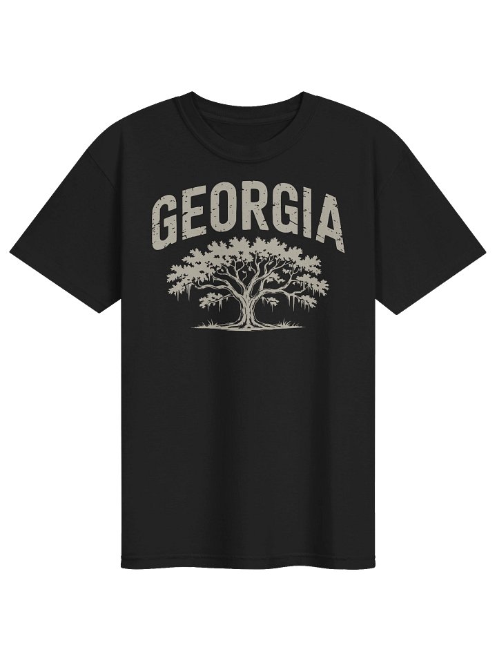 Georgia Oak Tree T-Shirt | Vintage Southern State Pride Tee product image (1)