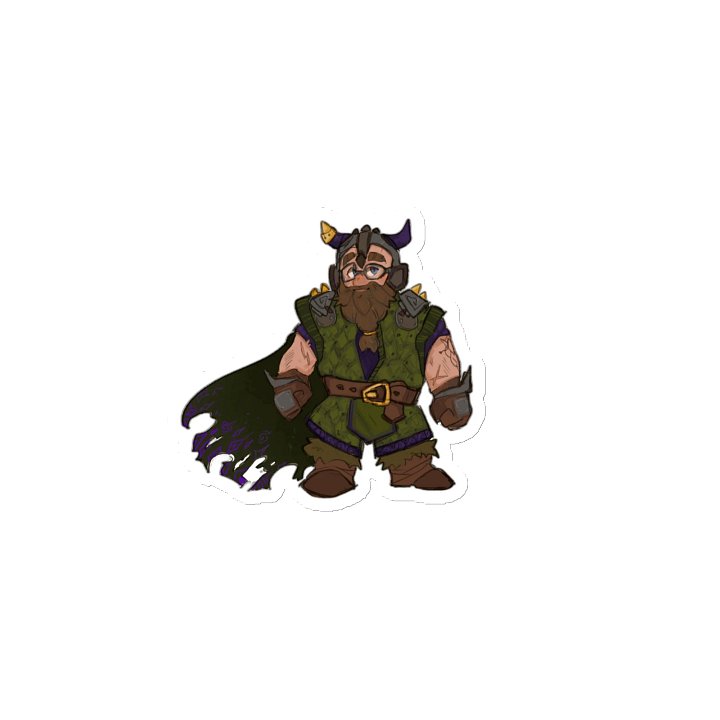 Zman the Dwarf Magnet product image (2)