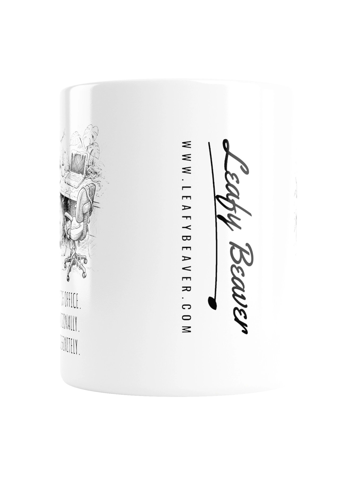 Out of Office Mug – Funny Work Burnout Coffee Mug product image (2)