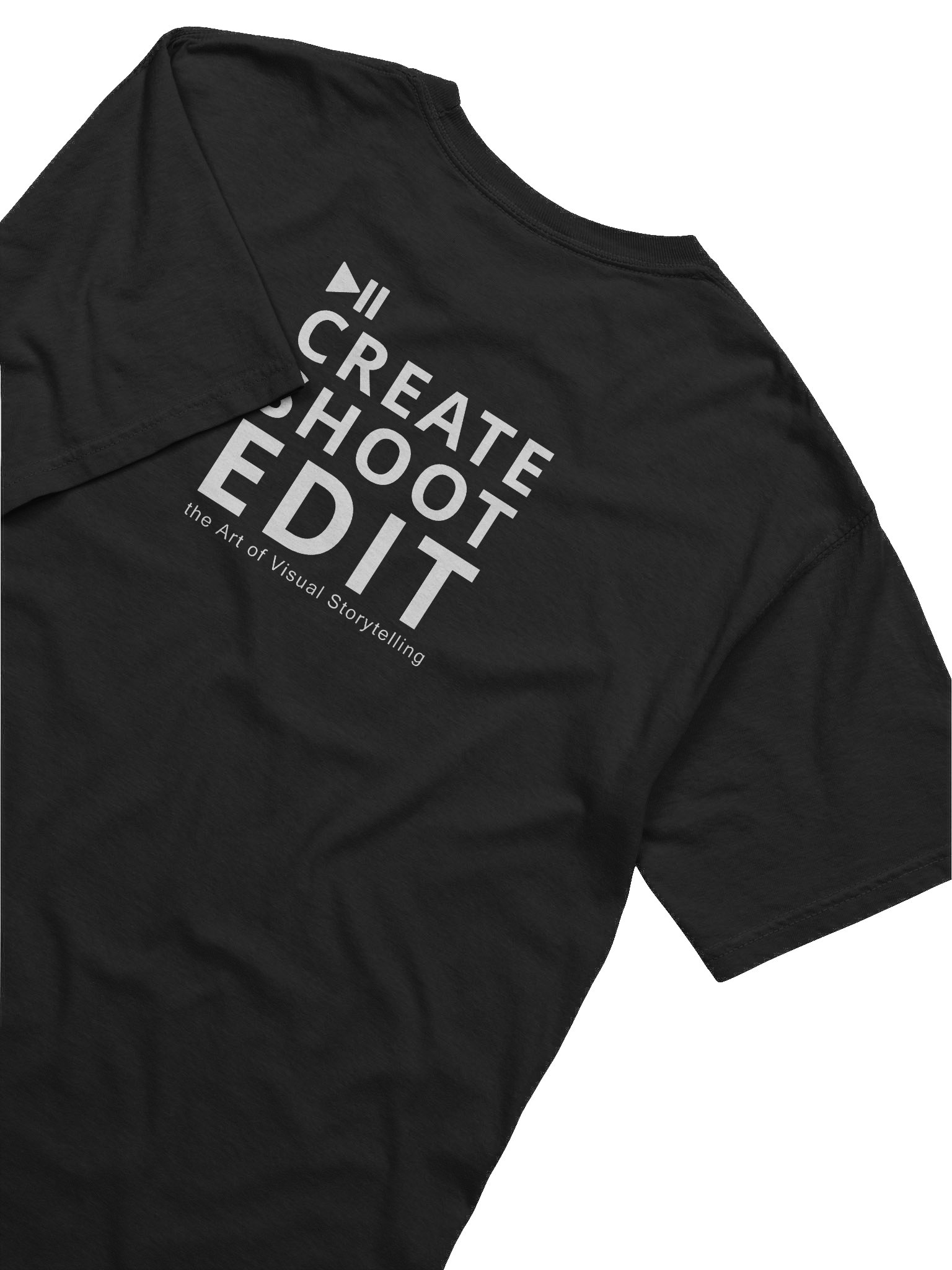 Create, Shoot, Edit Tee – The Art of Visual Storytelling product image (6)