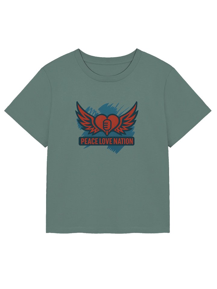 PLN Stanley/Stella Women's Organic Ribbed Neck T-Shirt product image (9)
