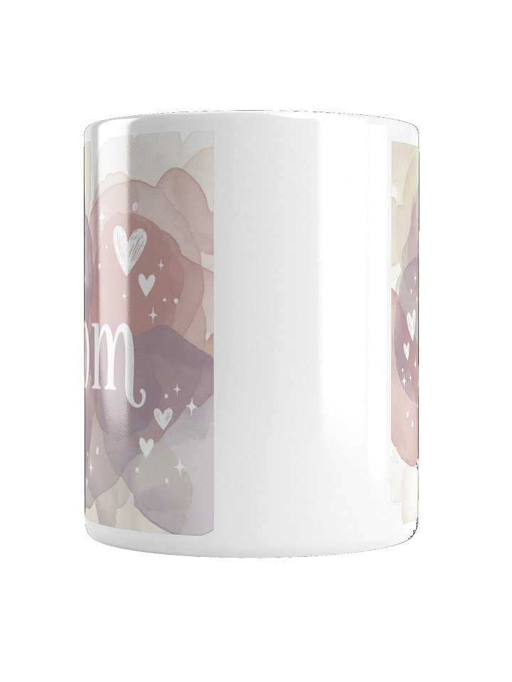 Cute Pastel Mom Hearts Ceramic Mug product image (2)