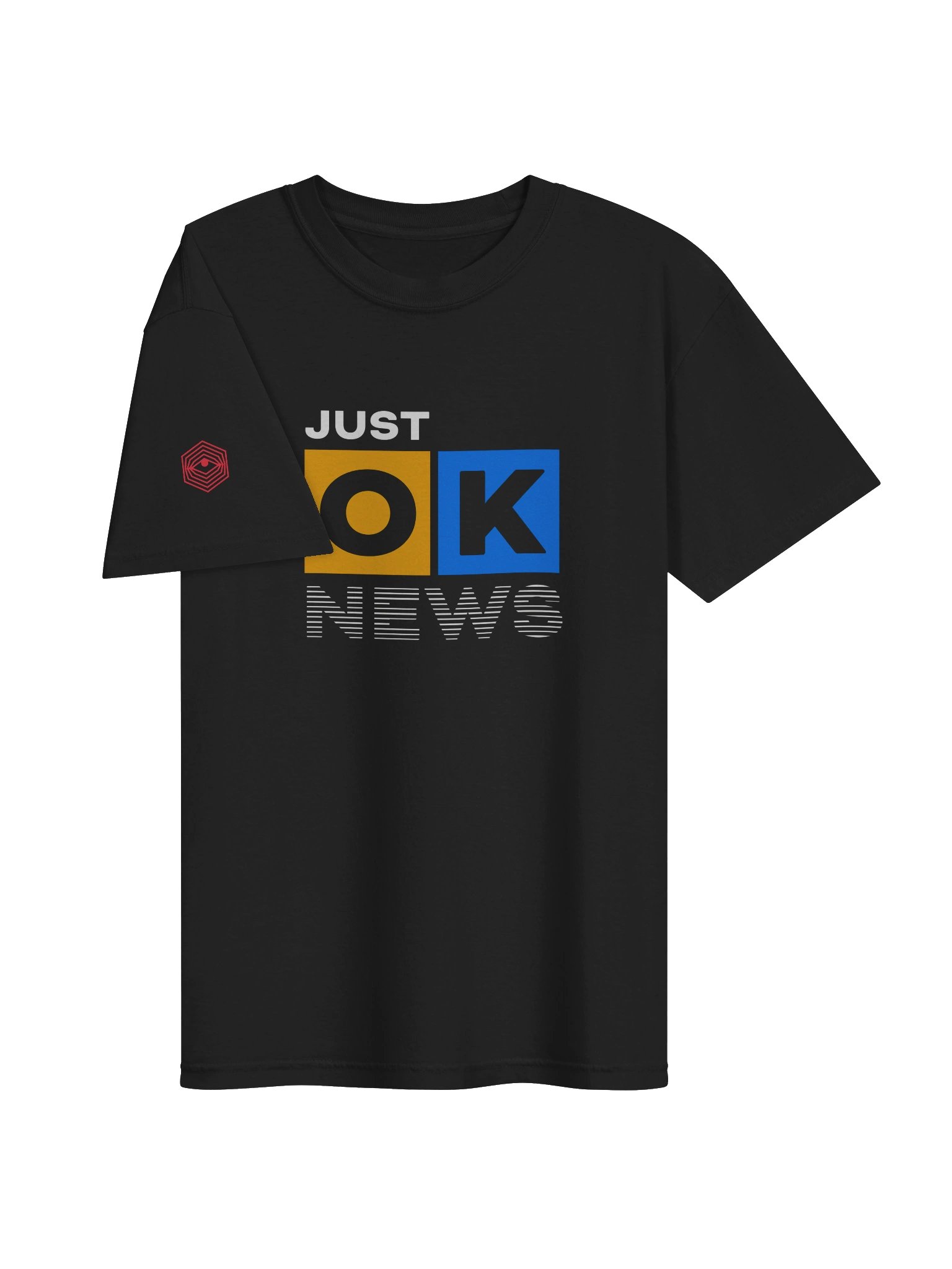Just OK News Tee - Dark Version product image (3)