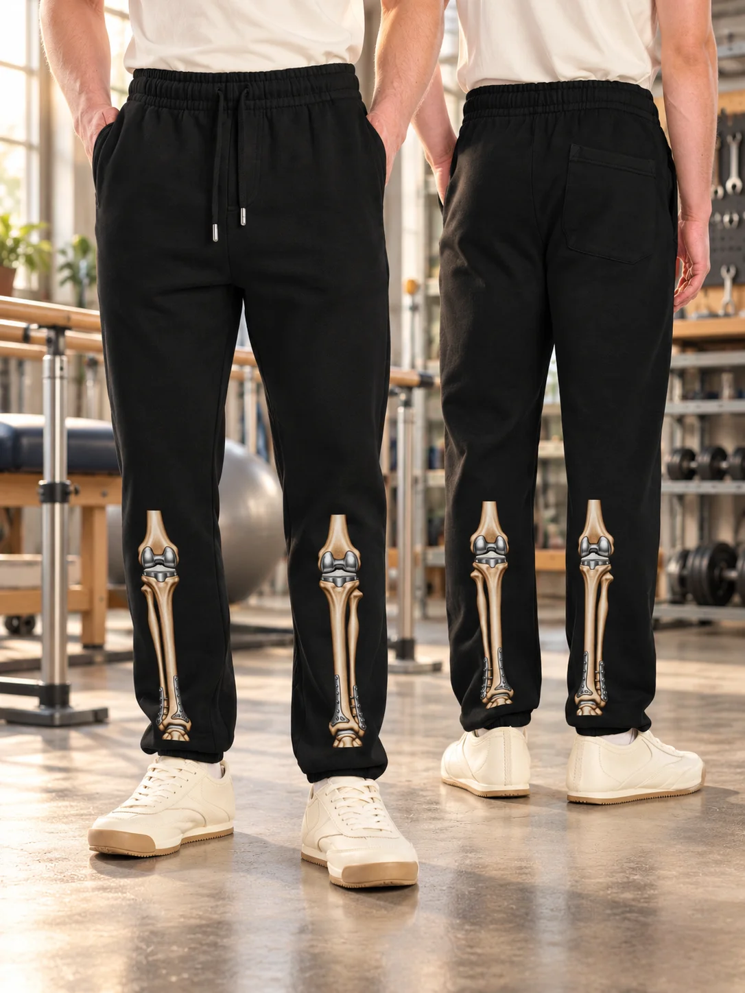Double Knee Replacement Joggers — Aftermarket Parts Surgery Design | Rebuild Shop product image (1)