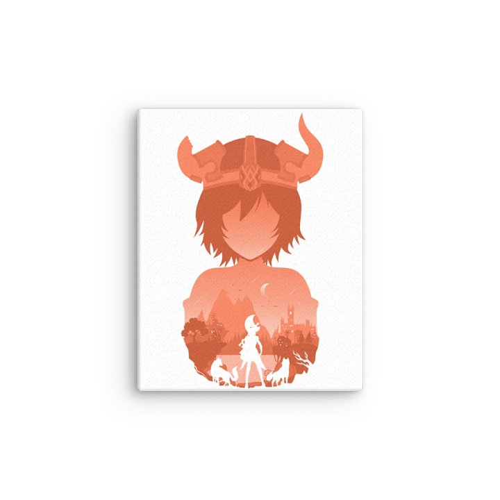 Nunu Minimalist Splash Art Canvas product image (1)