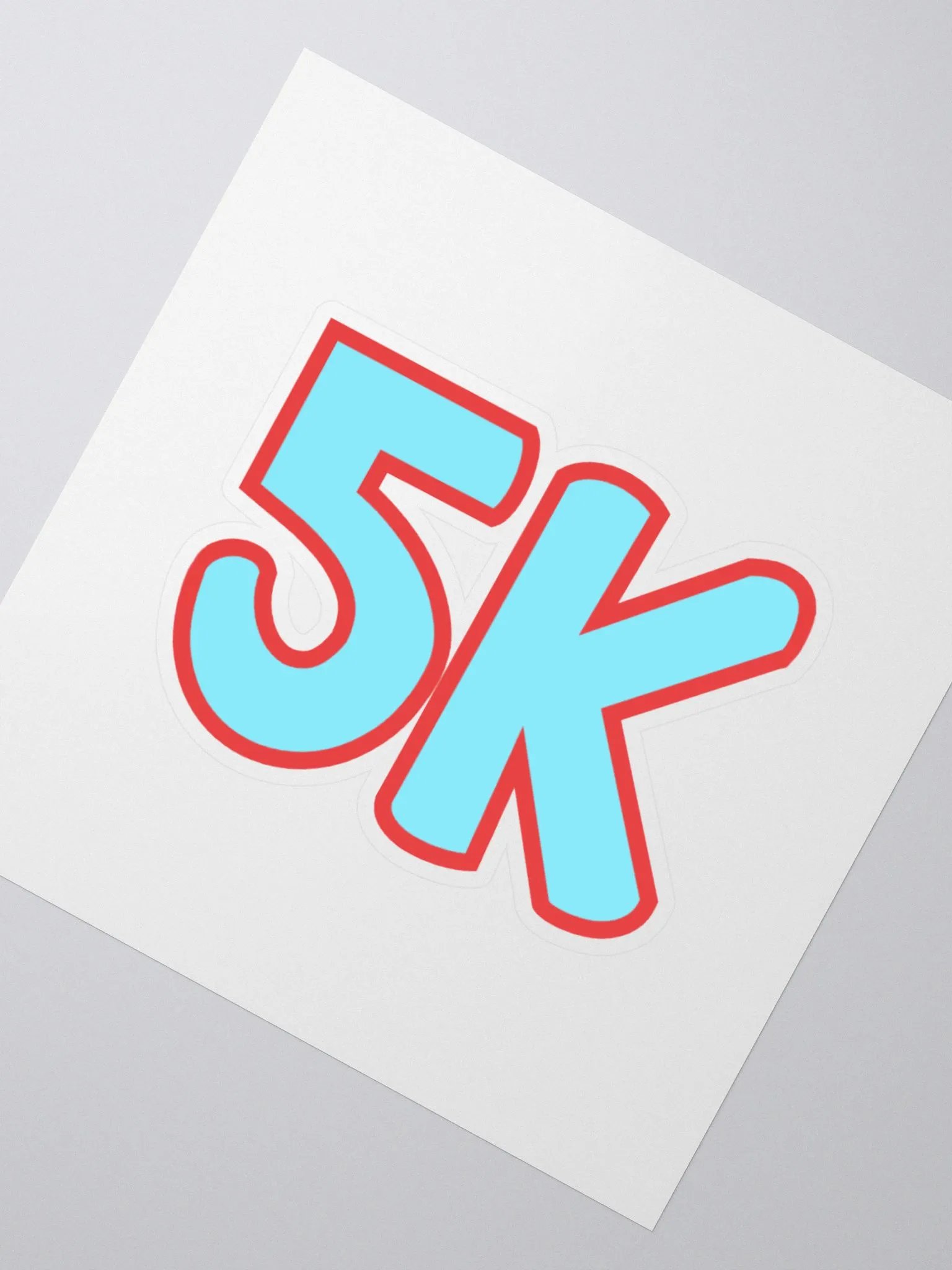 5K Sticker product image (2)