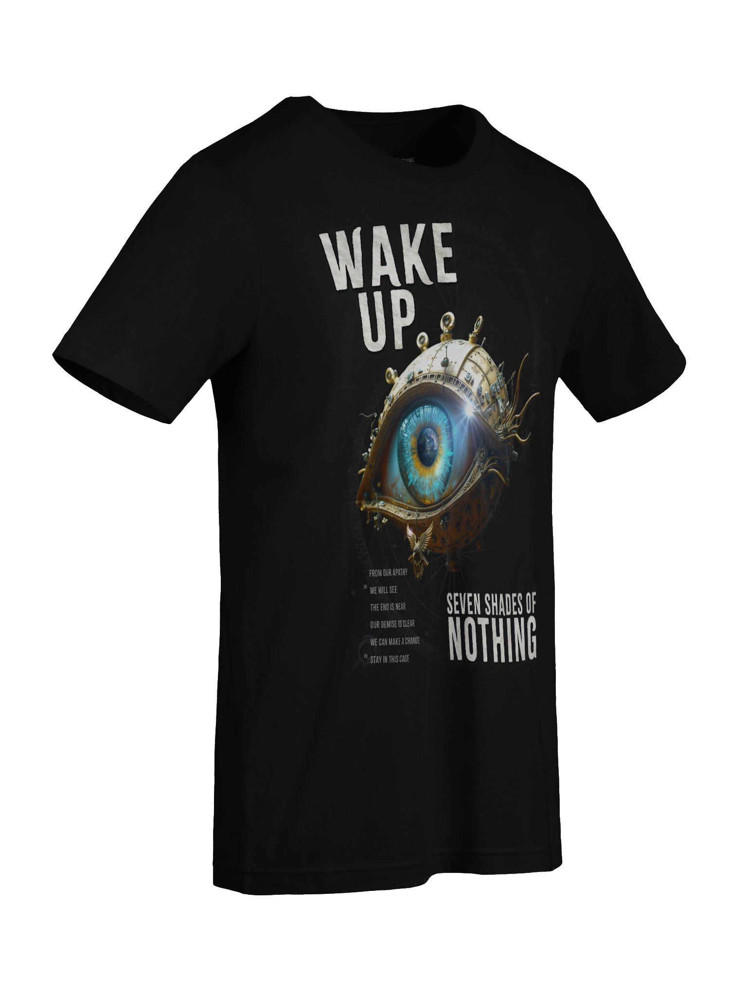 Wake Up Mechanical Eye Tee | Seven Shades of Nothing | Bella+Canvas Supersoft T-Shirt product image (9)
