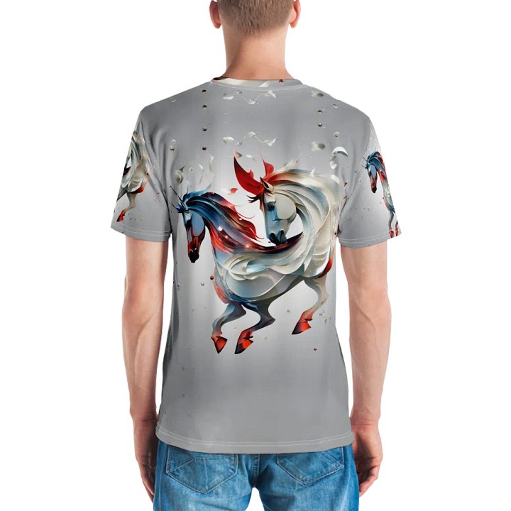 Running Horses T shirt product image (2)
