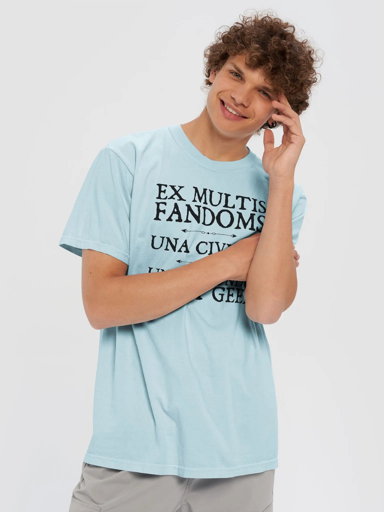 World Gone Geek Latin Motto Tee product image (5)