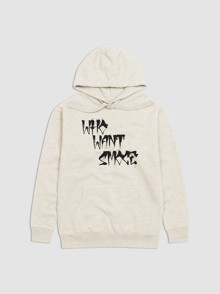 Who Want SmoCe Black Text Hoodie product image (7)