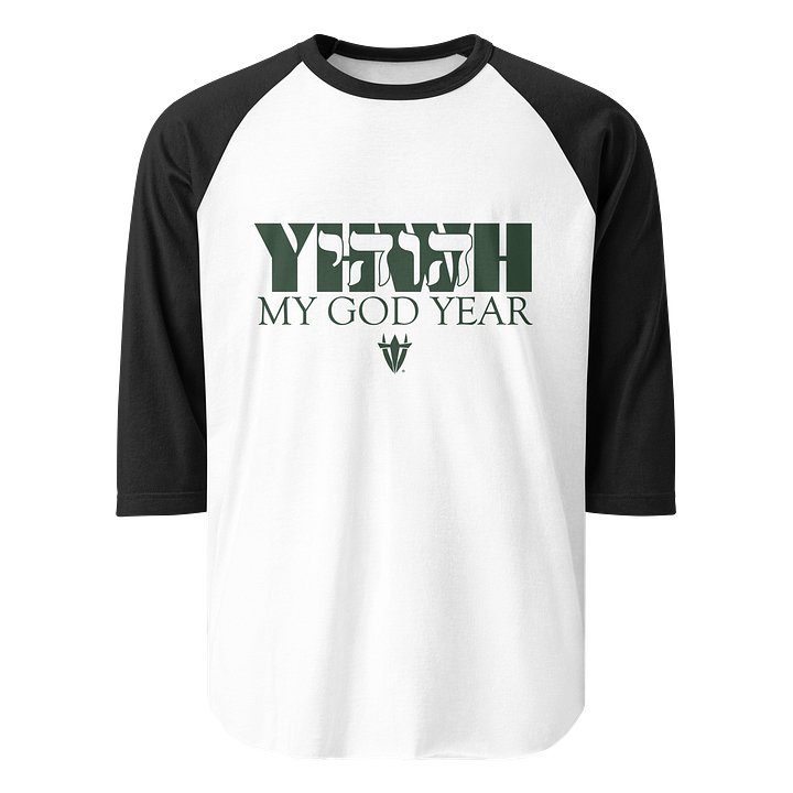 My God Year Raglan product image (1)
