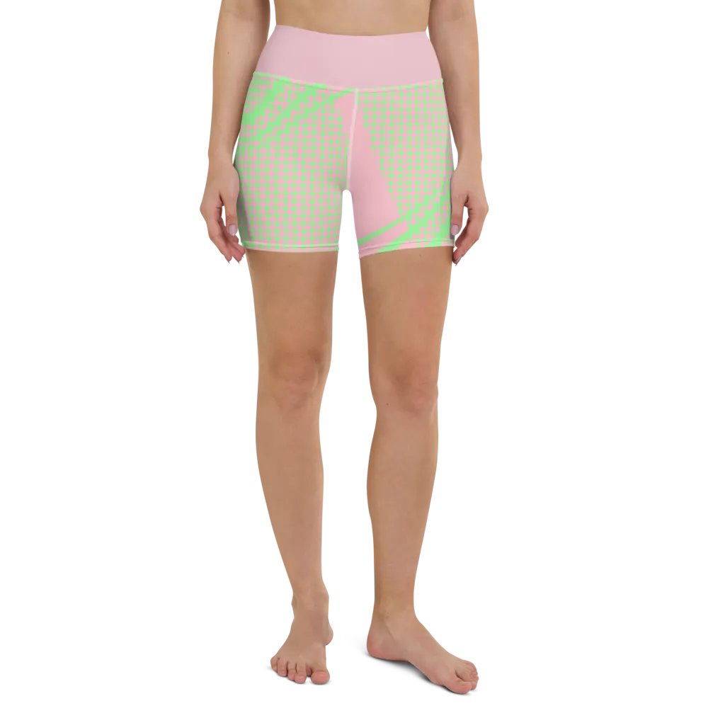 Neon Breeze High-Waisted Surf Shorts product image (4)
