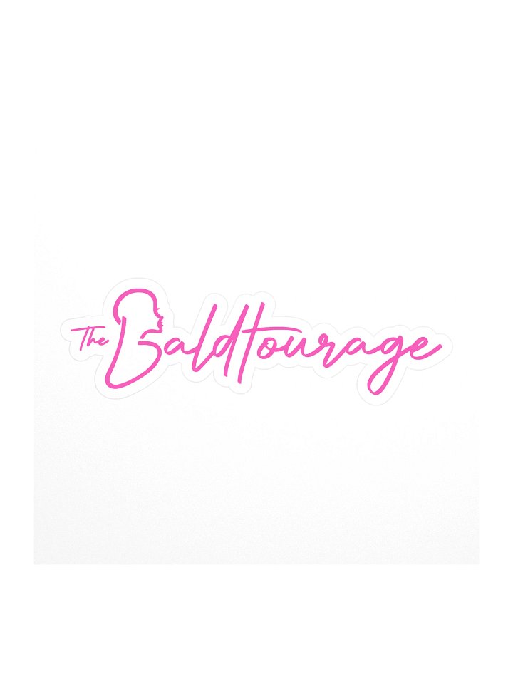 The Baldtourage - Sticker product image (1)