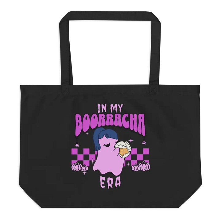 In My Booracha Era Spooky & Boozy Ghost Tote Bag product image (3)