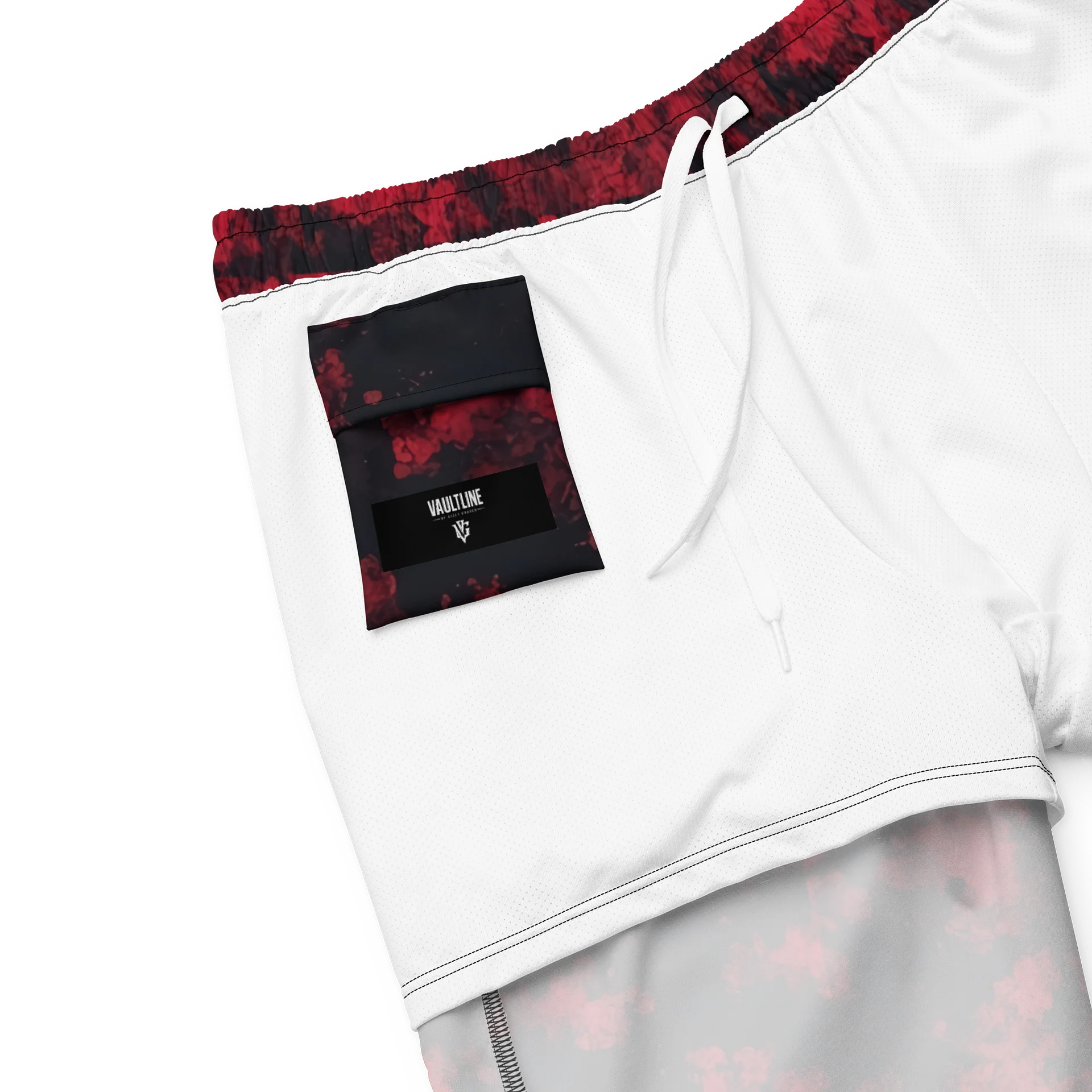 Crimson Abyss Swim Trunks product image (8)