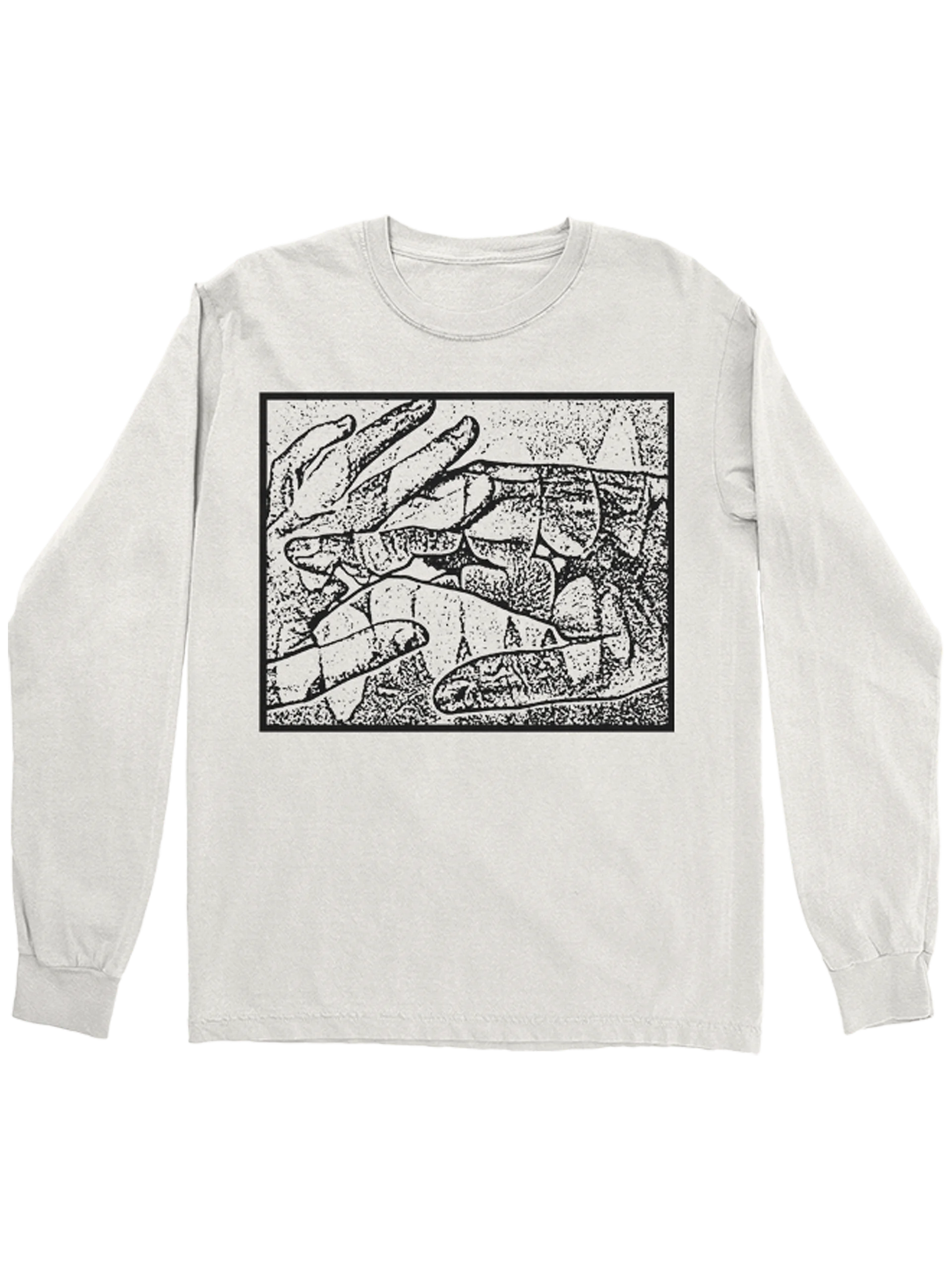 MADE OF MEMORIES - ASH WHITE LONG SLEEVE product image (1)