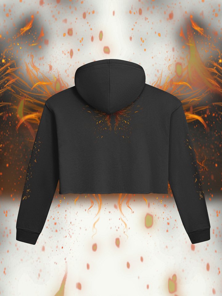 "RISE" Cropped Hoodie [Street Team] product image (1)